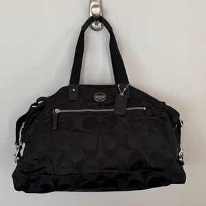 Coach Black Travel Weekender Bag
